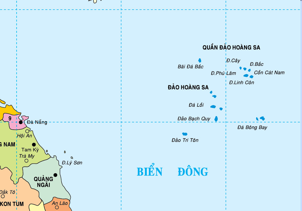 Tổng quan Bản đồ huyện Hoàng Sa Đà Nẵng [Cập nhật 2023]