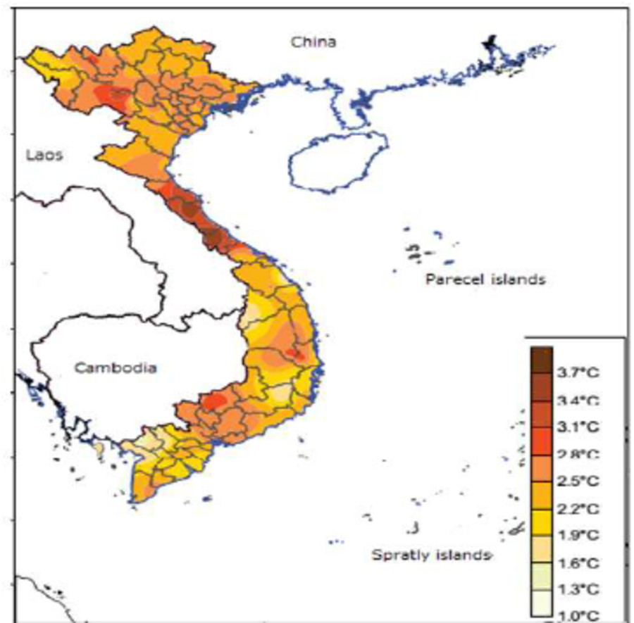Nhiệt độ trung bình năm của nước ta là? Đặc điểm khí hậu Việt Nam