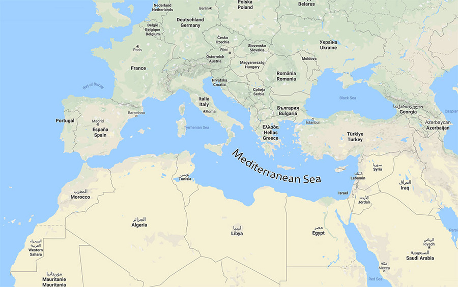 [Đáp án] Quốc gia Châu Phi không giáp Địa Trung Hải?