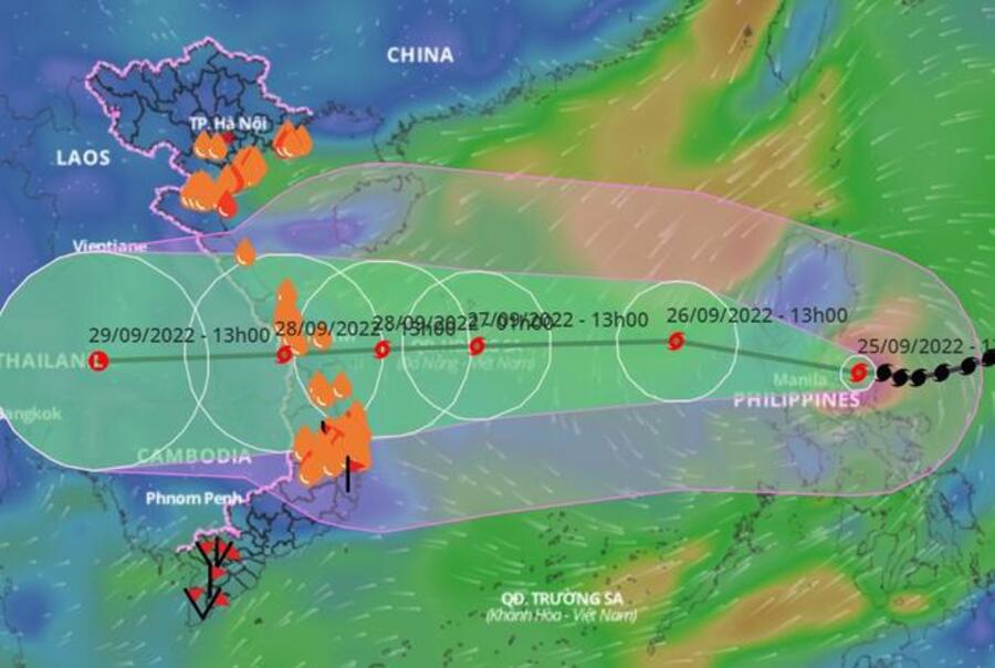 Bão Noru là gì? Cập nhật tình hình bão Noru trên biển Đông 2022